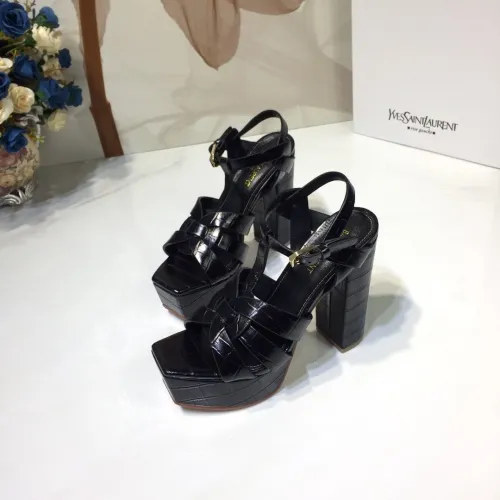 Saint Laurent YSL Womens Shoes BIANCA SANDALS 12cm
