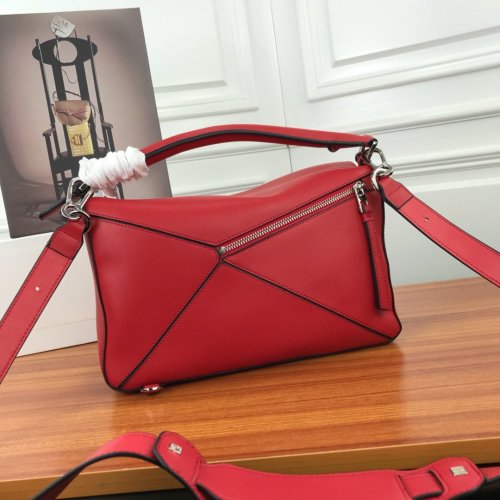 Loewe Womens Bag Puzzle Bag in Soft Grained Calfskin