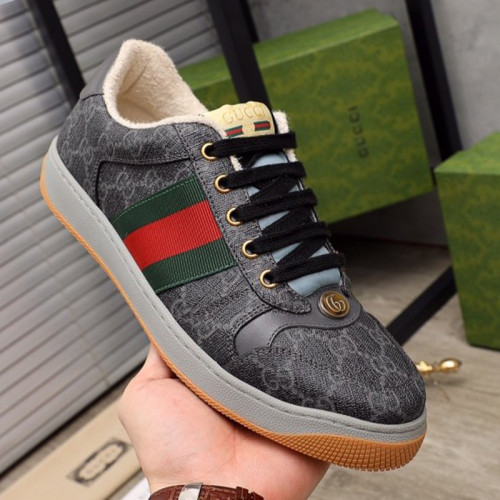 Gucci Mens Shoes Luxury Brand Men's Gucci Tennis Sneaker with Original Box