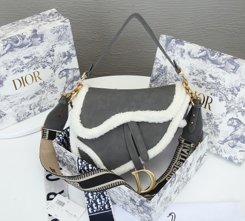 Dior Womens Bag Saddle Bag Luxury Brand Fashion SADDLE BAG with Original Box