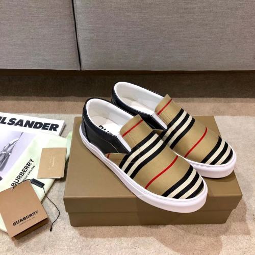 Burberry Men Womens Shoes Slip-on Sneakers