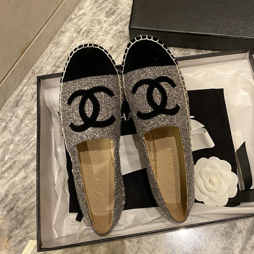 Chanel Women Shoes Fashion Espadrille Luxury Brand Casual Shoes for Women ESPADRILLE with Original Box Espadrilles