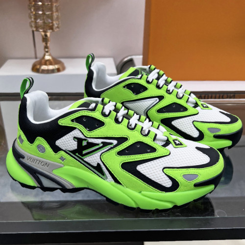 Louis Vuitton Men Shoes Fashion Sneakers Luxury Brand Mens LV RUNNER TATIC SNEAKER with Original Box 1A9JF0