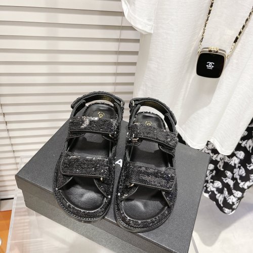 Chanel Womens Shoes Sandals Slippers Luxury Brand Design with Original Box