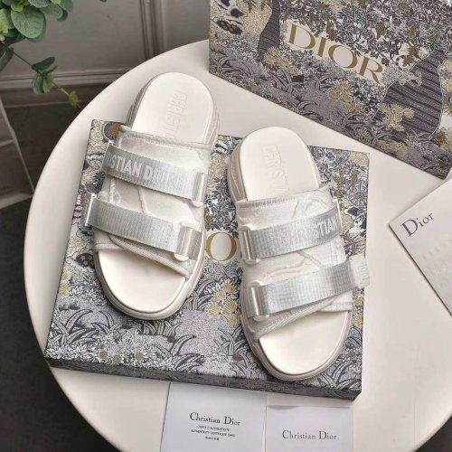 Dior Womens Shoes D-WANDER SLIDE KCQ351CNF_S10W
