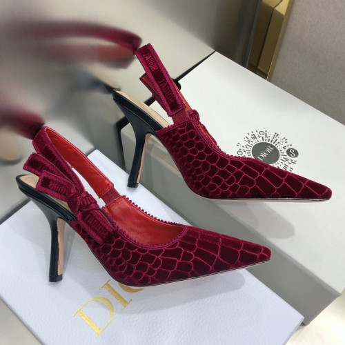 Dior Womens Shoes Sandals Fashion Pumps Luxury Brand D-Doll Quake Oblique J'ADIOR PUMP with Original Box