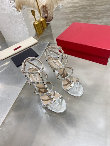 Valentino Women Shoes Mule Flip Flop Sandals ROMAN STUD SLIDE SANDAL IN QUILTED NAPPA with Original Box Luxury Brand