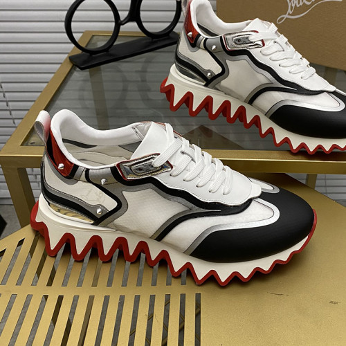 Christian Louboutin Mens Shoes Sneakers Luxury Brand Red Bottom Design Sports Footwears