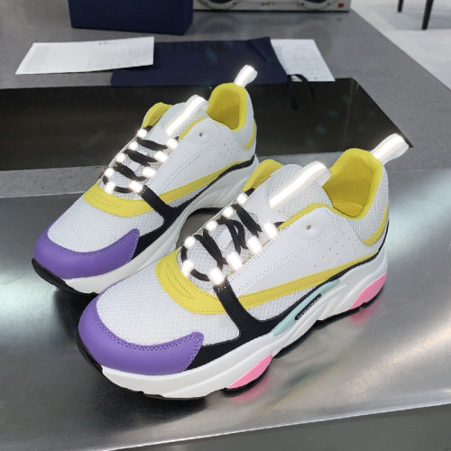 Dior Mens Shoes Sneakers Luxury Brand Breathable Design B22 SNEAKER with Original Box