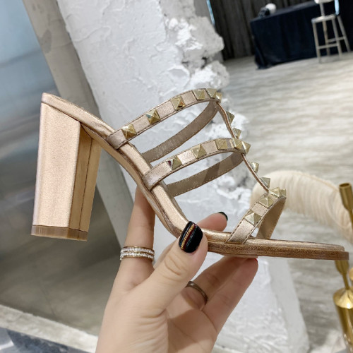 Valentino Women Shoes Mule Flip Flop Sandals ROMAN STUD SLIDE SANDAL IN QUILTED NAPPA with Original Box Luxury Brand