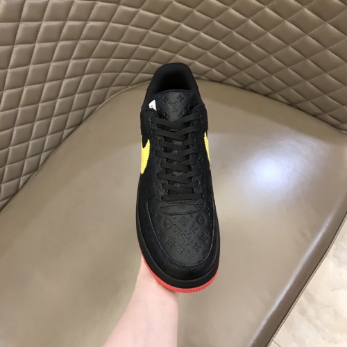 Louis Vuitton NIKE Off-White Men Shoes Fashion Sneakers Design Luxury Brand LVXNIKE Air Force Sneakers with Original Box