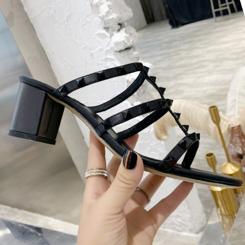 Valentino Women Shoes Mule Flip Flop Sandals ROMAN STUD SLIDE SANDAL IN QUILTED NAPPA with Original Box Luxury Brand