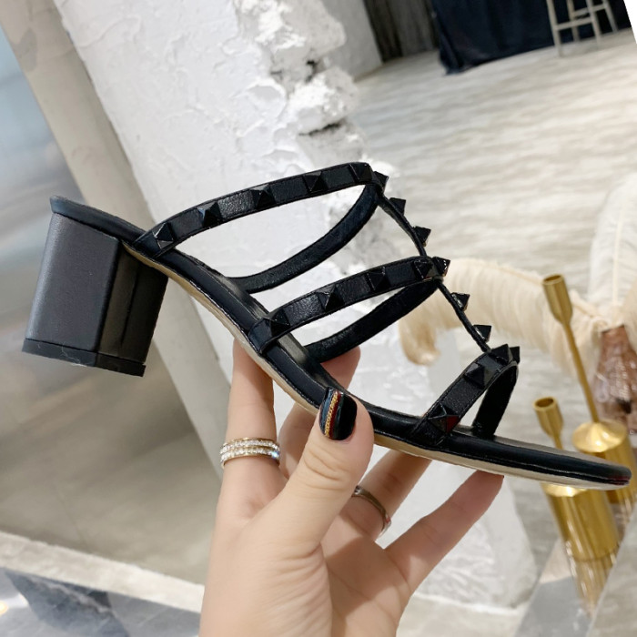 Valentino Women Shoes Mule Flip Flop Sandals ROMAN STUD SLIDE SANDAL IN QUILTED NAPPA with Original Box Luxury Brand
