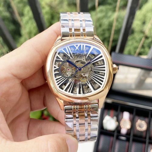Cartier SA Watch Luxury Brand Design Fashion Type with Original Box