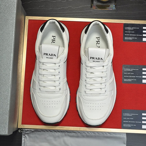 Prada Mens Shoes Sneakers Casual Shoes for Men Luxury Brand Breathable Fashion Sneakers with Original Box