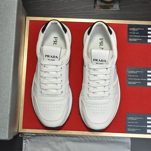 Prada Mens Shoes Sneakers Casual Shoes for Men Luxury Brand Breathable Fashion Sneakers with Original Box