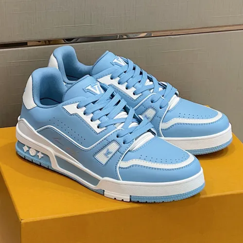 Louis Vuitton Men Shoes Fashion Sneakers Design Luxury Brand LV TRAINER SNEAKER with Original Box 1A9ZC2