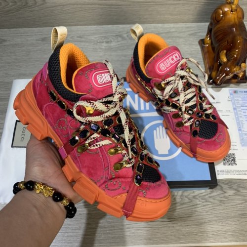 Gucci Men Women Shoes Luxury Sneakers