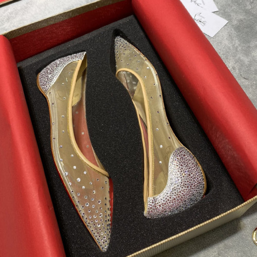 Christian Louboutin Women Shoes Pumps Luxury Brand Red Bottom Design with Original Box
