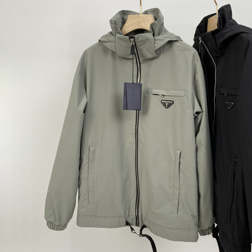 Prada Design Fashion Mens Jackets Thin Design Luxury Brand