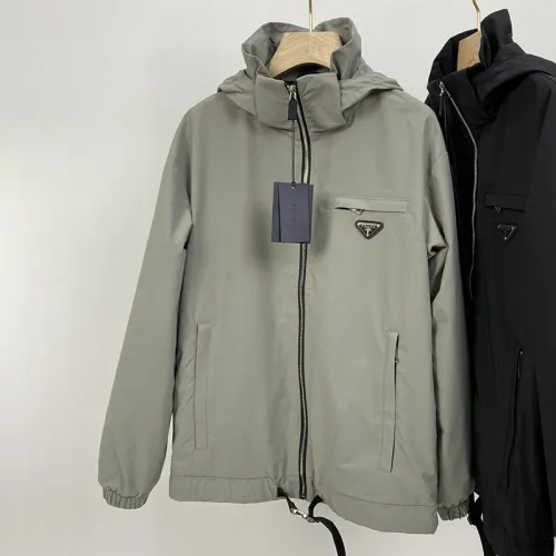 Prada Design Fashion Mens Jackets Thin Design Luxury Brand