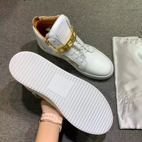 Giuseppe Zanotti Mens Shoes Luxury Brand High Top Sneakers Coby