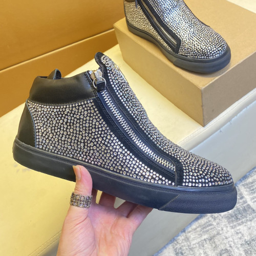 Giuseppe Zanotti Mens Shoes Sneakers Luxury Brand Sneakers with Original Box GZ Shoes Fashion