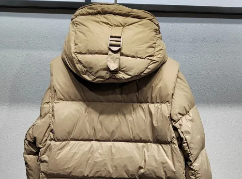 Burberry Design Mens Womens Winter Windprood Down Jackets Keep Warm 90% White Duck Down