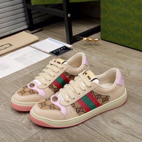 Gucci Womens Shoes Sneakers Luxury Brand Women's Gucci Tennis Sneaker with Original Box