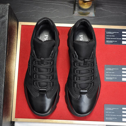 Prada Mens Shoes Sneakers Casual Shoes for Men Luxury Brand Breathable Fashion Sneakers with Original Box