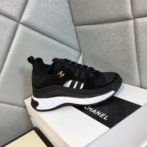 Chanel Men Womens Shoes Sneakers Luxury Brand Design