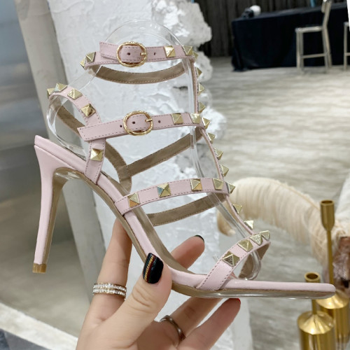 Valentino Women Shoes Mule Flip Flop Sandals ROMAN STUD SLIDE SANDAL IN QUILTED NAPPA with Original Box Luxury Brand