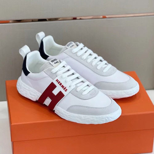 Hermes Mens Casual Shoes Fashion Sneakers Luxury Brand with Original Box