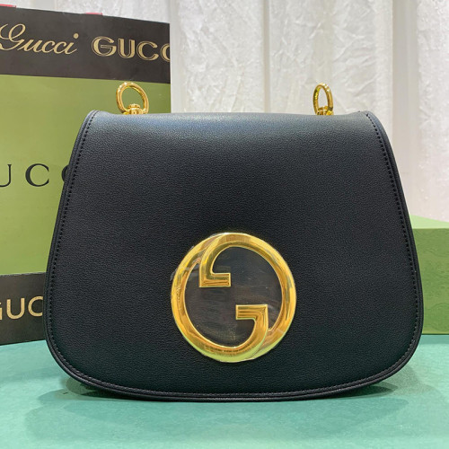 Gucci Womens Bags Shoulder Messenger Bag Luxury Brand Gucci Blondie medium shoulder bag with Original Box 699210 UXXAG 2671