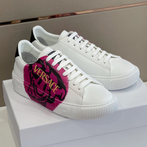 Versace Men Shoes Fashion Sneakers Luxury Brand with Original Box Top Quality Breathable Mens Sneakers with Original Box