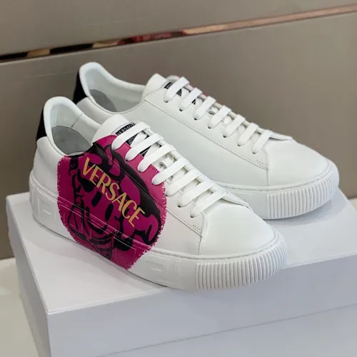 Versace Men Shoes Fashion Sneakers Luxury Brand with Original Box Top Quality Breathable Mens Sneakers with Original Box