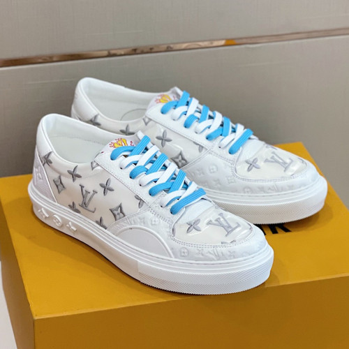 Louis Vuitton Men Womens Shoes LV OLLIE SNEAKER 1A8SH3 with Original Box