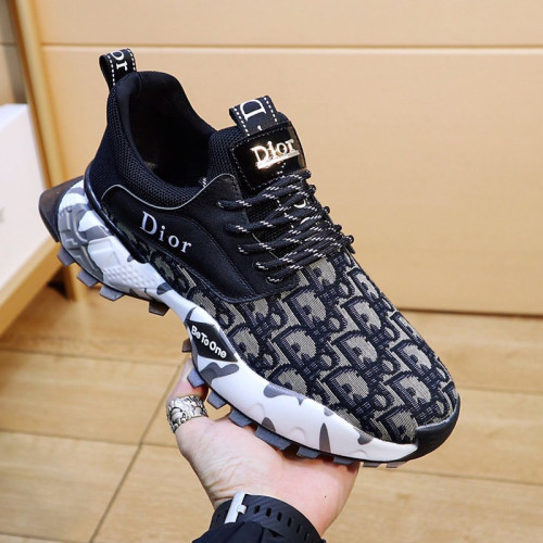 Dior Mens Shoes Sneakers Luxury Brand Breathable Design Casual Shoes for Men with Original Box