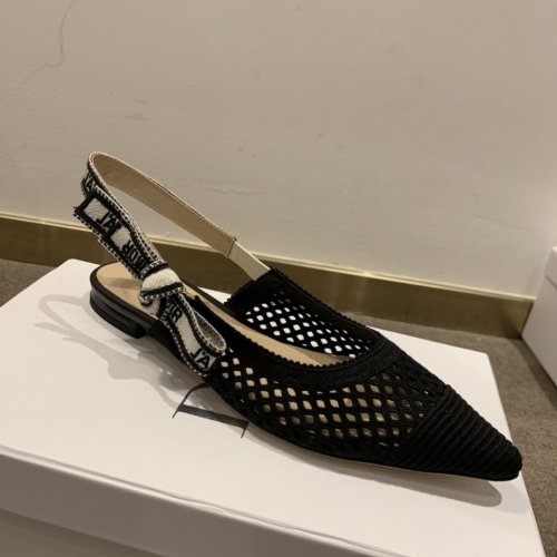 Dior Womens Shoes J'ADIOR SLINGBACK BALLERINA FLAT 1.5CM KCB671EMR_S900