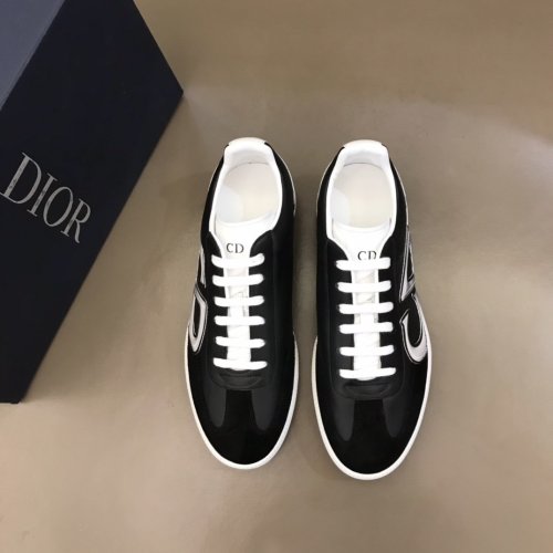 Dior Mens Shoes Sneakers Luxury Brand Breathable Design Casual Shoes for Men with Original Box