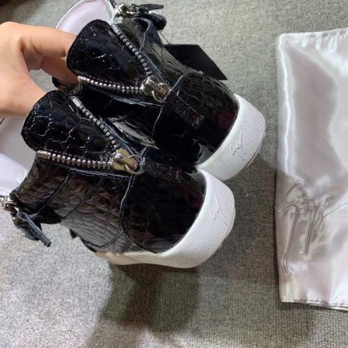 Giuseppe Zanotti Mens Shoes Luxury Brand High Top Sneakers Coby
