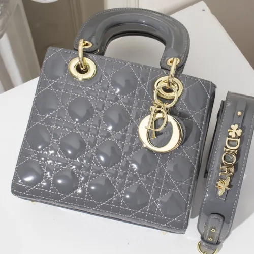 Dior Womens Bags Handbags Luxury Fashion LADY DIOR D-LITE BAG with Original Box