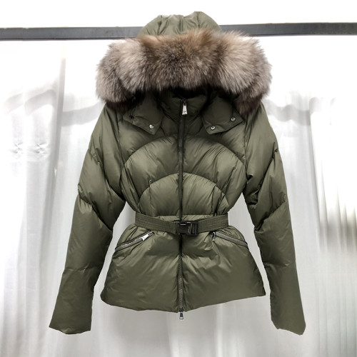 Moncler Design Womens Winter Windprood Down Jackets Keep Warm 90% White Duck Down Slim Design