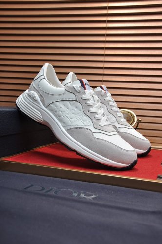 Dior Mens Shoes Sneakers Luxury Brand Breathable Design Casual Shoes for Men with Original Box