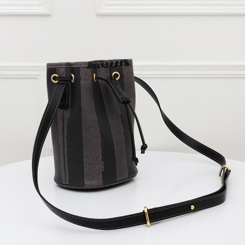 Fendi Womens Bag MON TRESOR Leather Mini Bag