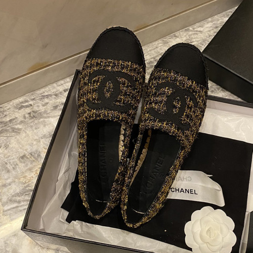 Chanel Women Shoes Fashion Espadrille Luxury Brand Casual Shoes for Women ESPADRILLE with Original Box Espadrilles