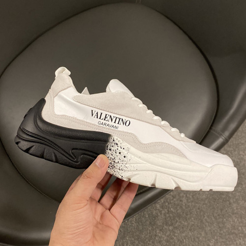 Valentino Men Shoes Fashion Design Luxury Brand GUMBOY CALFSKIN SNEAKER with Original Box VY0S0B17CQBA01