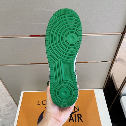 Louis Vuitton Men Shoes Fashion Sneakers Design Luxury Brand LVXNIKE Air Force Sneakers with Original Box