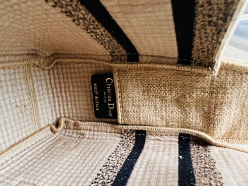 Dior Womens Mens Bags Shoulder Bags Luxury Fashion SMALL DIORCAMP BAG Beige Jute Canvas Embroidered with Dior Union Motif with Original Box M1241BRUW_M918