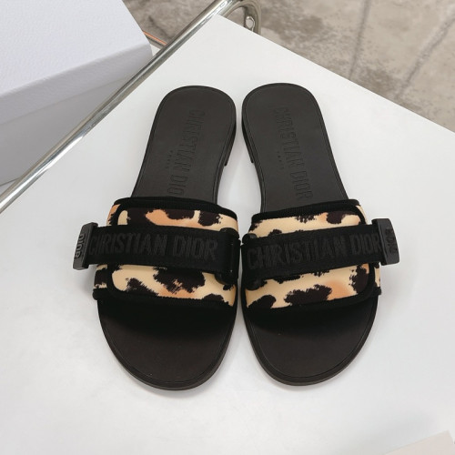 Dior Women Shoes Mule DWAY DIO(R)EVOLUTION SLIDE Luxury Brand DIO(R)EVOLUTION SLIDE BLACK Technical Fabric KCQ431CNF_S12U